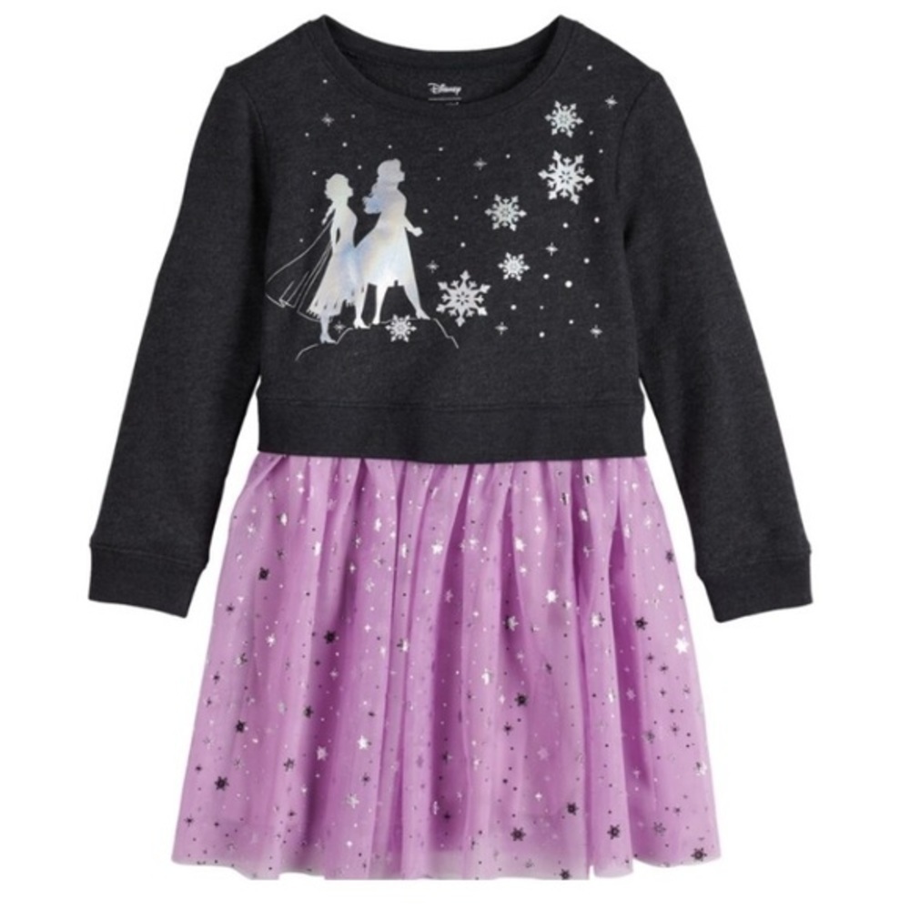 NWT Disney Frozen II Sweater Tutu Dress